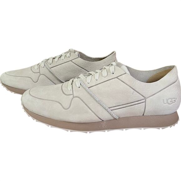 UGG Australia Other - UGG Trigo Unlined Fashion Casual Shoes Sneakers in White Cap Suede Men's 10